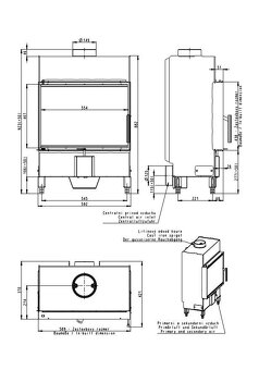 Krbová vložka ROMOTOP HEAT 2G 59.44.13 (2,4 - 7 kW) - 2
