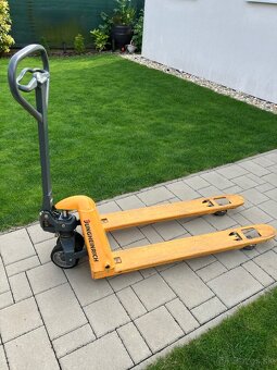 Paletový vozík,nízkozdvižný,nízkoprofilový vozík Junghenrich - 2