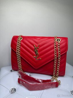 yves saint laurent kabelka červená - 2