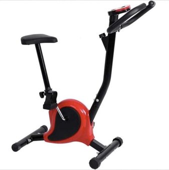 Rotopéd jednoduchý izbový cvičný bicykel s displejom - 2