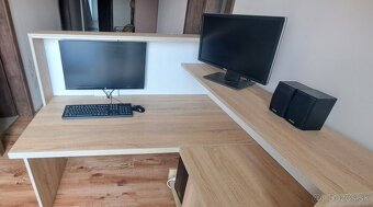 Kancelársky rohový stôl - 2