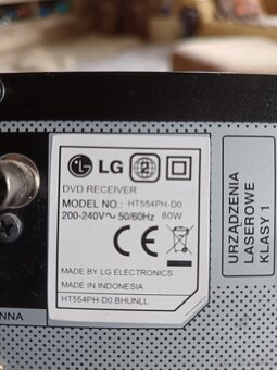 LG domáce kino - 2
