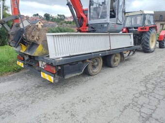 Vlečka tandem na bager - 2