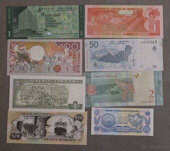 Unc bankovky mix Amerika (8 ks) - 2