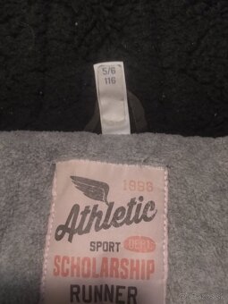 Chlapčenská zimná bunda 116.  Attletic - 2