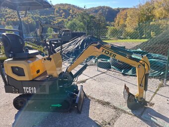 Predám minibager Tider tce10 nový - 2