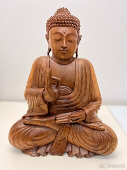 Budha drevený výška 50cm - 2