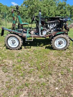 Malotraktor domácej výroby 4x4 - 2