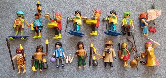 15x Playmobil postavičky - 2