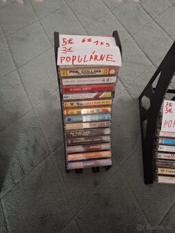 Kazety stoja od: 1€ do: 3€ - 2