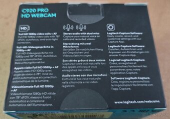 Logitech c920 pro hd webcam - 2
