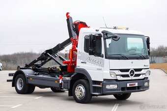 MERCEDES 1222 NOVÝ HÁKOVÝ NOSIČ KONTAJNEROV HYDRAULICKÁ RUKA - 2