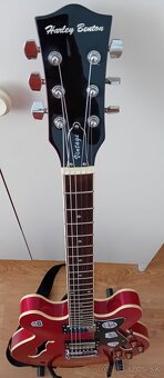 Predám gitaru Harley Benton + kufor - 2