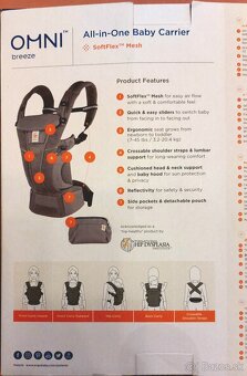 Ergonomický nosič pre bábätká a deti NOVÝ - 2