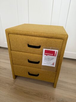 2x Nočný stolík s čalúnením - 2