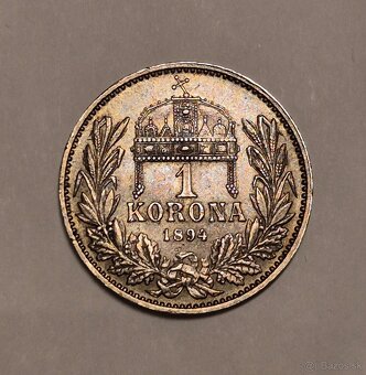 1 Koruna 1894 K.B František Jozef I. - 2