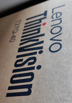 nový nerozbalený IPS monitor Lenovo ThinkVision T27Q-40 - 2