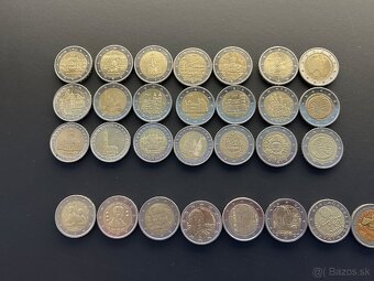 2€ mince, mix rôzne, zberateľské, euro, - 2