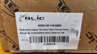 Sťahovačka PZ okna Passat B6 - 2