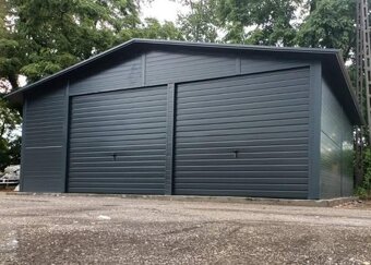 Plechové garáže - 2