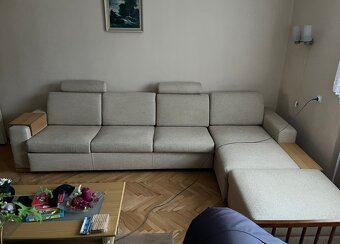 Sedacia súprava s taburetom - 2