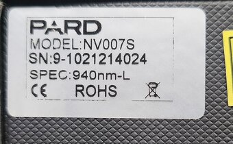 Predám nočné videnie Pard NV007S - 2