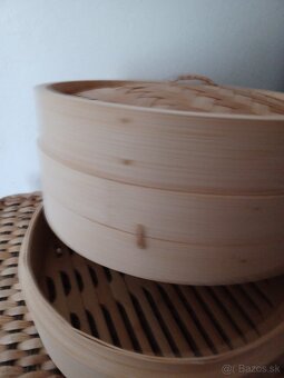bambusový parný hrniec - 2
