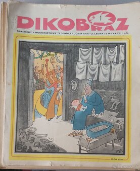 DIKOBRAZ - komplet ROČNÍK 1974 - 2