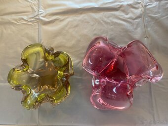 Misky/popolníky z hutného skla - 2