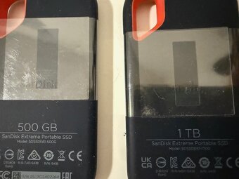 SanDisk Extreme Portable   1TB / 500GB. - 2