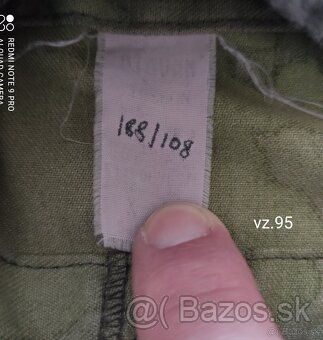 Zimná bunda vz.95 a vz.97 - 2