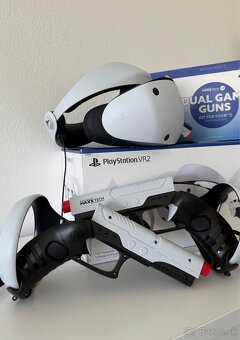 PlayStation VR2 + darček Dual Game Guns Kit - 2
