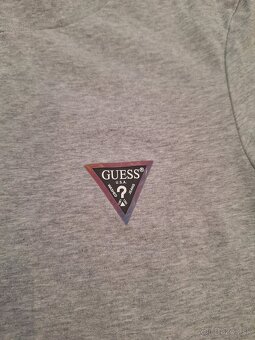 GUESS sivé tričko vel.S - 2
