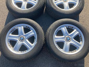 Bmw X5 ALU kola Borbet 5x120 R17, pneu Nokian - 2