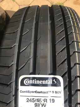 245/45r19 predám 1 x pneu Continental - 2
