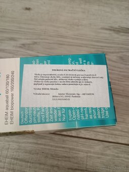 Nový molitan do filtra Eheim Aguaball, bio Power - 2