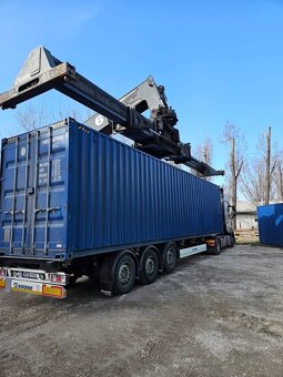 Doprava materiálu hydraulickou rukou - 2