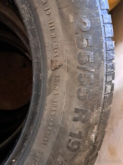 Predám zimné Continental 255/55/R19 - 2