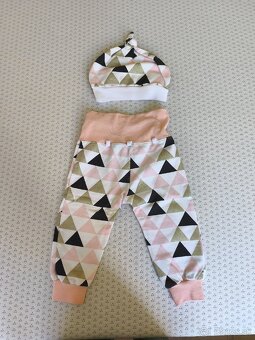 Dievčenské nohavice+čiapka - 2