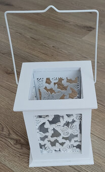 Drevený svietnik - NOVÝ - 2