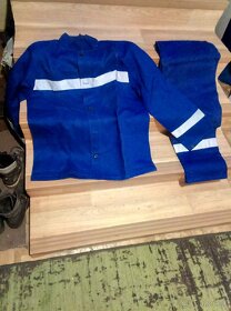 Zateplený kabát vesta opasok  čižmy - 2