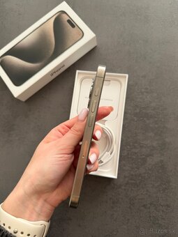 iPhone 15pro Natural Titanium 128gb - 2