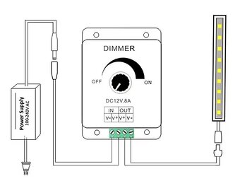 Regulátor na LED svietidlá - 2