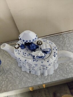 Keramický čajník vidieckeho štýlu - 2