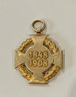 FJI Jubilejný kríž 1908 - 2