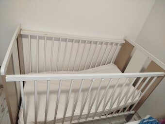 Postieľka s matracom a posteľním - 2