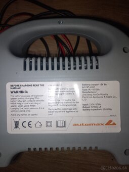 Autonabíjačka 12V/6A - 2