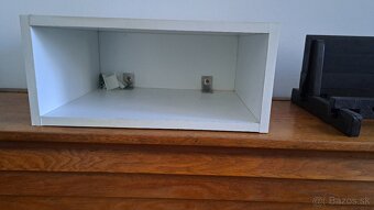 Polička drevo, mini regál - 2