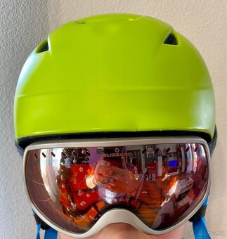 Lyžiarska prilba crivit + okuliare zn.Blizzard - 2