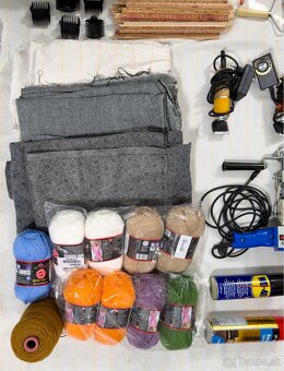 🧶 TUFTING VYBAVENIE A MATERIÁL NA PREDAJ - 2